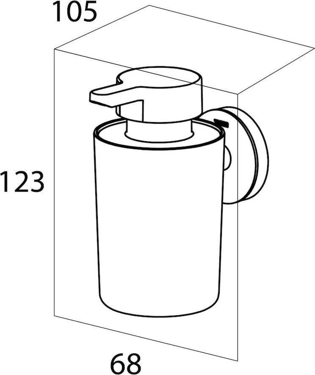 Tiger Urban - Zeepdispenser - Zwart - Afbeelding 2