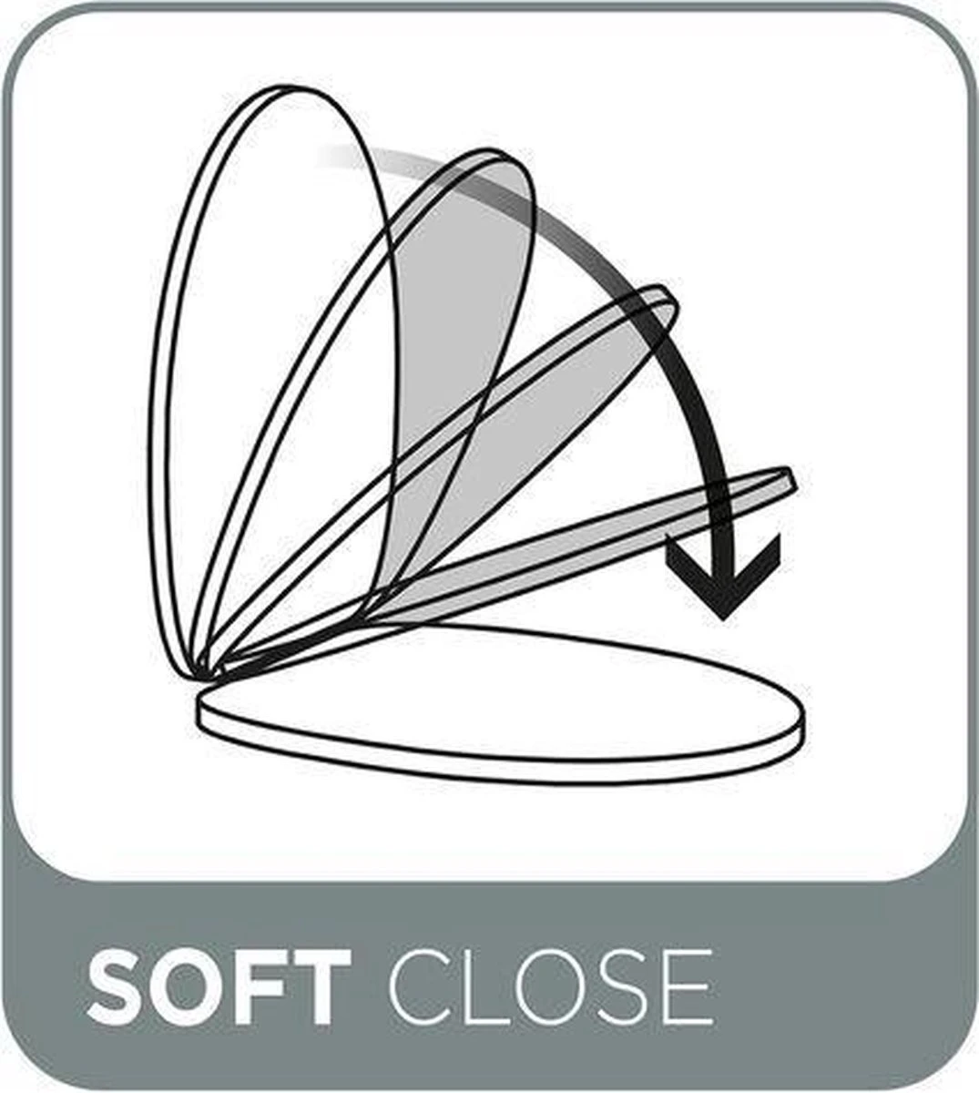 Tiger Blackwash - Toiletbril - WC Bril - MDF - Zwart - Afbeelding 6