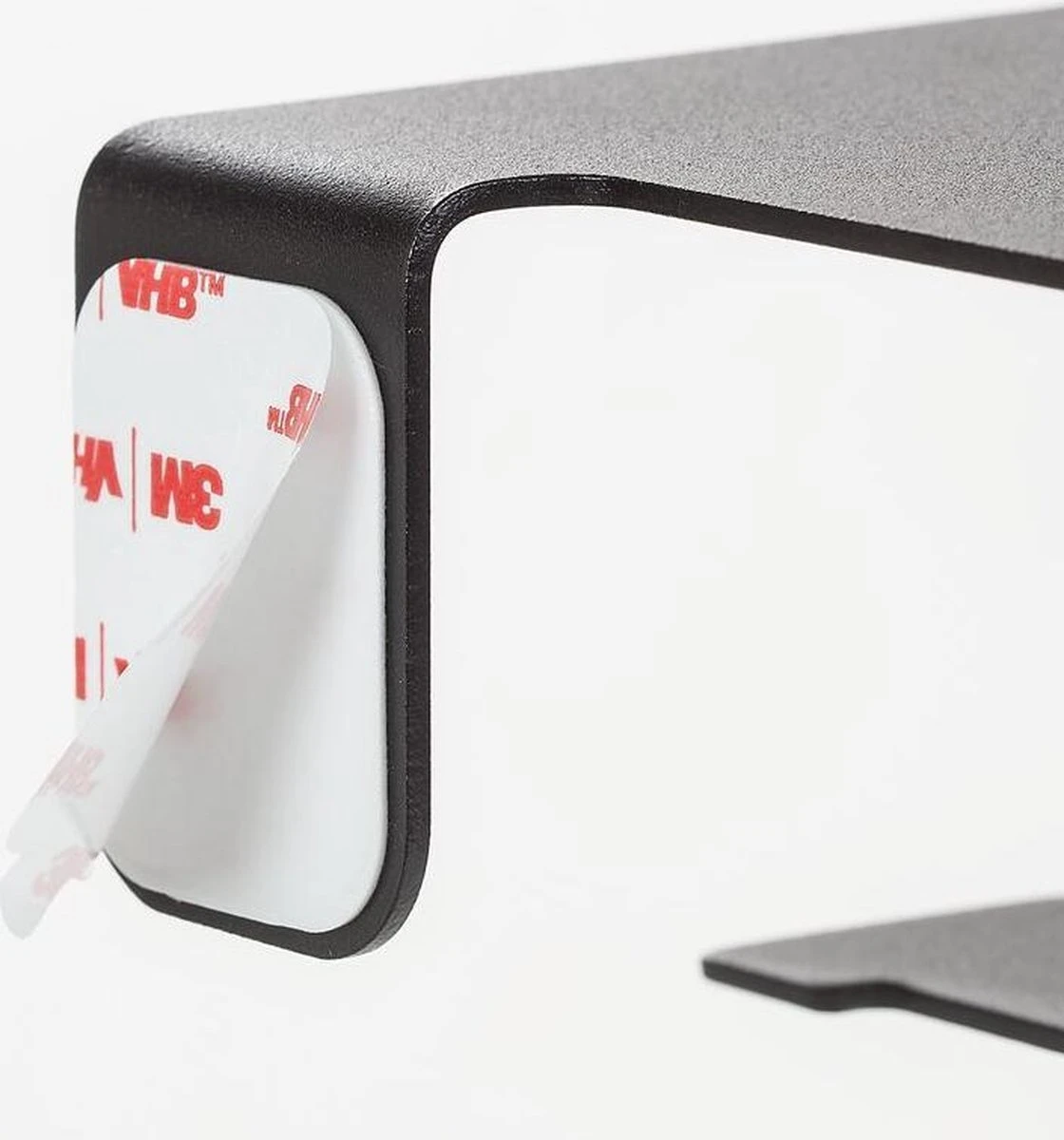 Tiger Colar - Toiletrolhouder Met Planchet - Zwart - Afbeelding 2