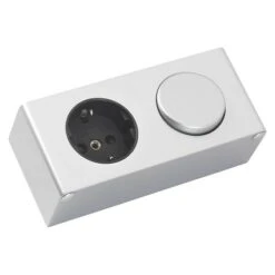 TIGER Combinatie Wandcontactdoos/schakelaar