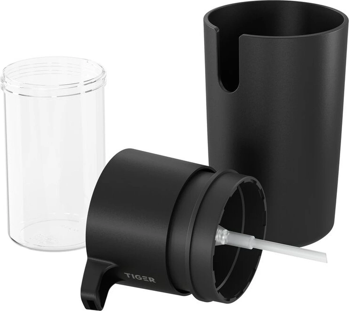 Tiger Carv - Zeepdispenser 175 Ml Vrijstaand - Zwart - Afbeelding 4