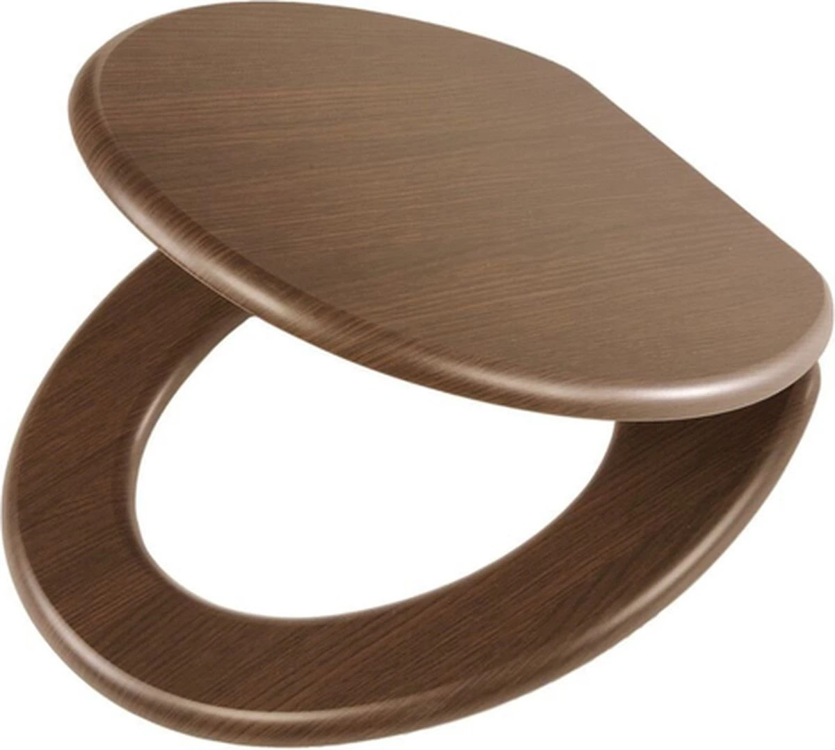 Tiger Douglas - Toiletbril - MDF - Walnoot - Afbeelding 12