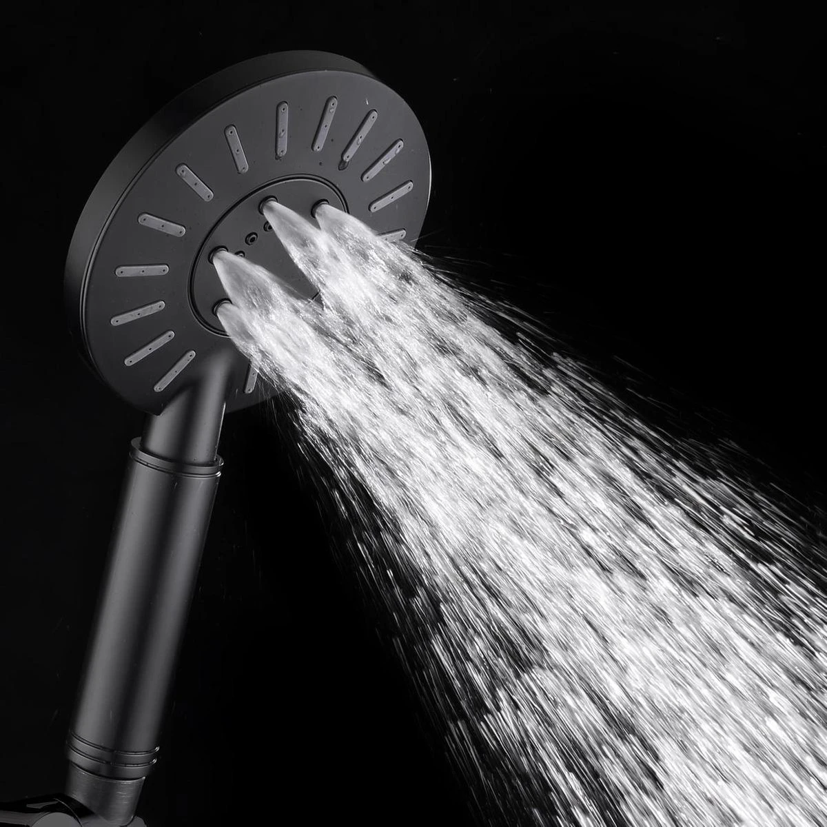 Tiger Tyne Doucheset - Regendouche Ø 22,5 Cm - Handdouche Ø 12 Cm - 3 Standen - Mat Zwart - Afbeelding 20