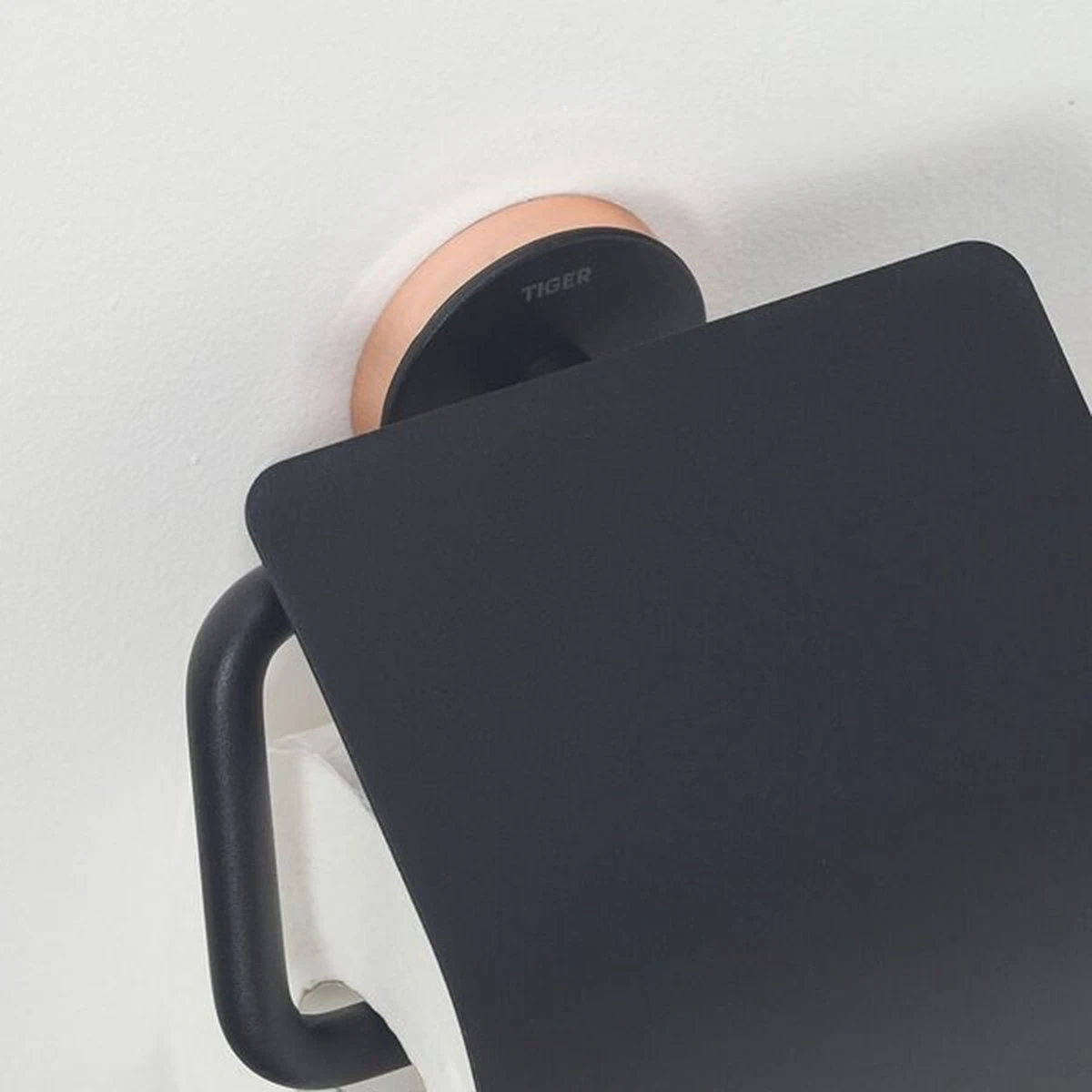 Tiger Urban - Toiletrolhouder Met Klep - Zwart - Afbeelding 13