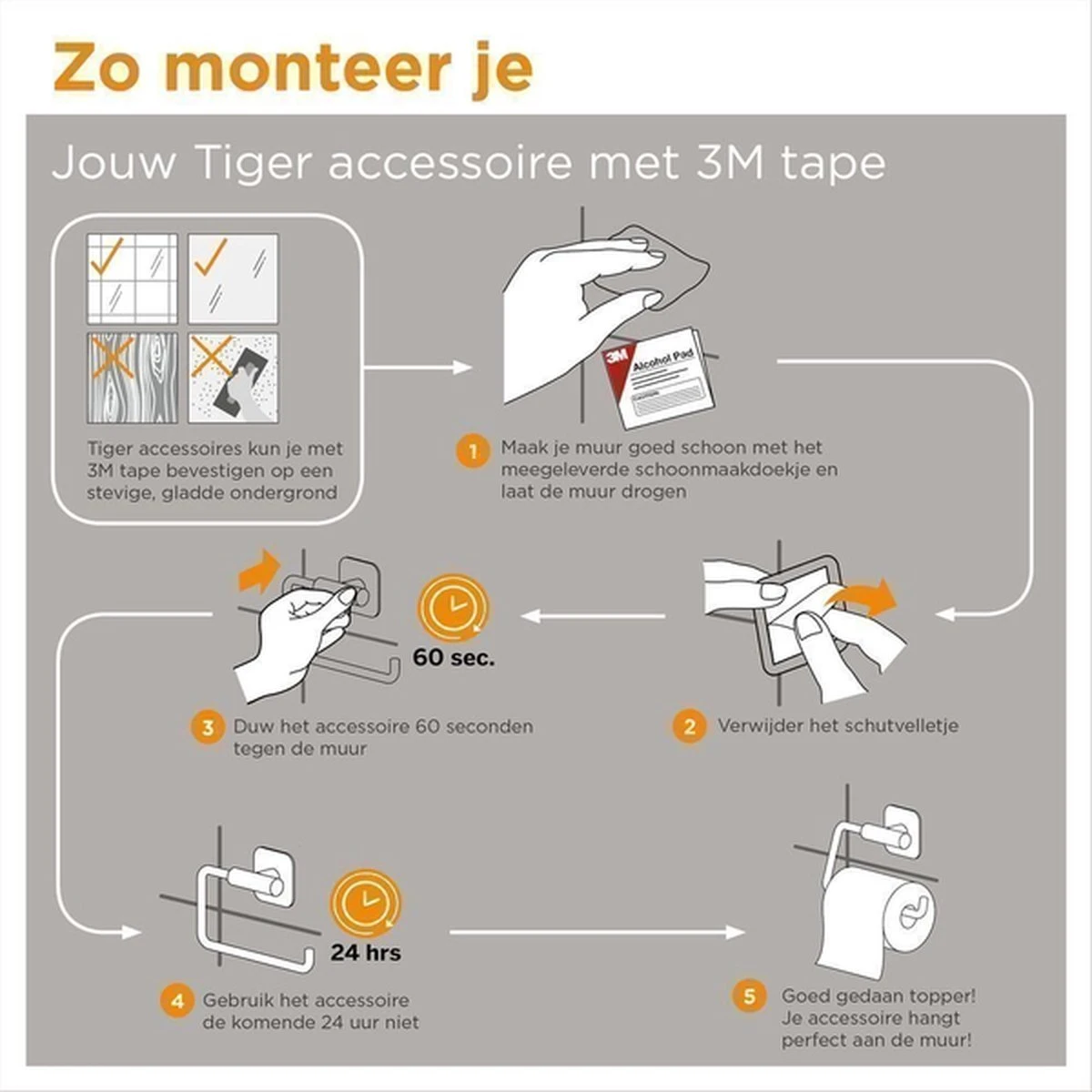 Tiger Tune - Zeepdispenser - RVS Geborsteld / Zwart - Afbeelding 14
