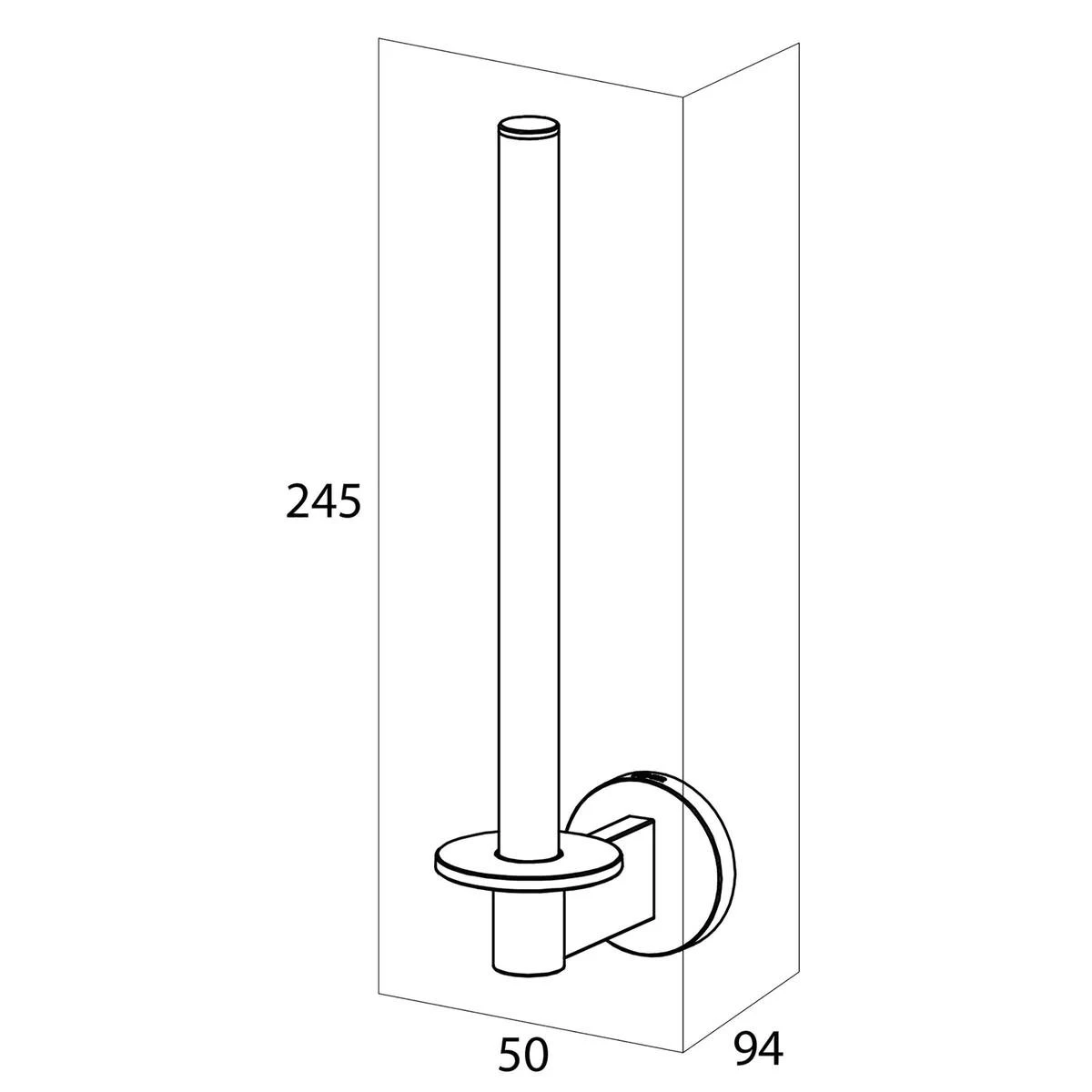 Tiger Noon Reserverolhouder - Zwart - Afbeelding 6