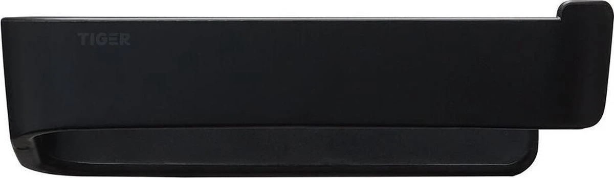 Tiger Tess - Toiletrolhouder Zonder Klep - Zwart - Afbeelding 12