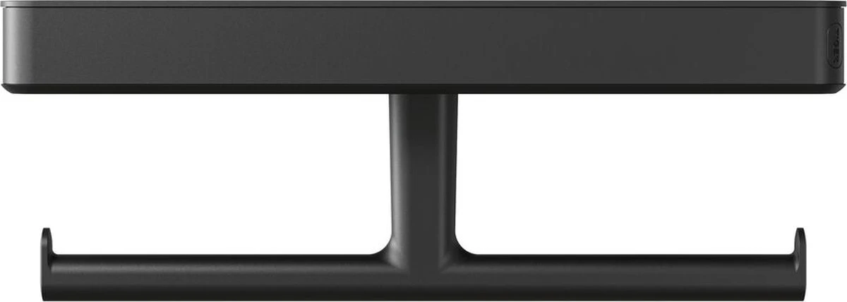 Tiger Carv - Toiletrolhouder Met Planchet - Zwart - Afbeelding 4