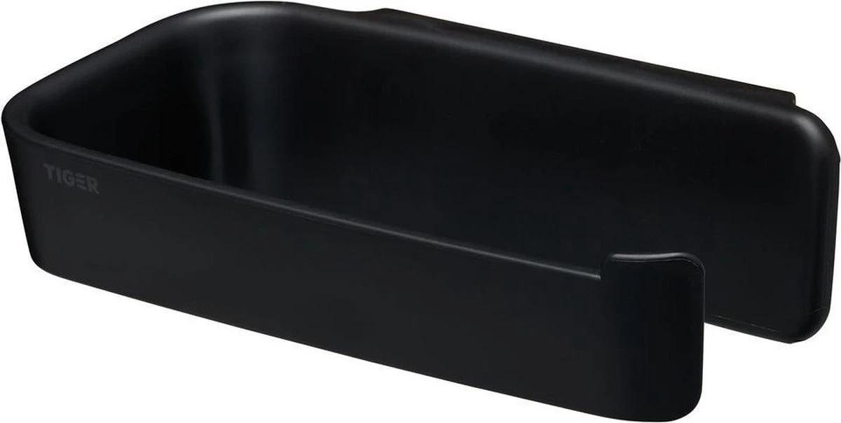 Tiger Tess - Toiletrolhouder Zonder Klep - Zwart