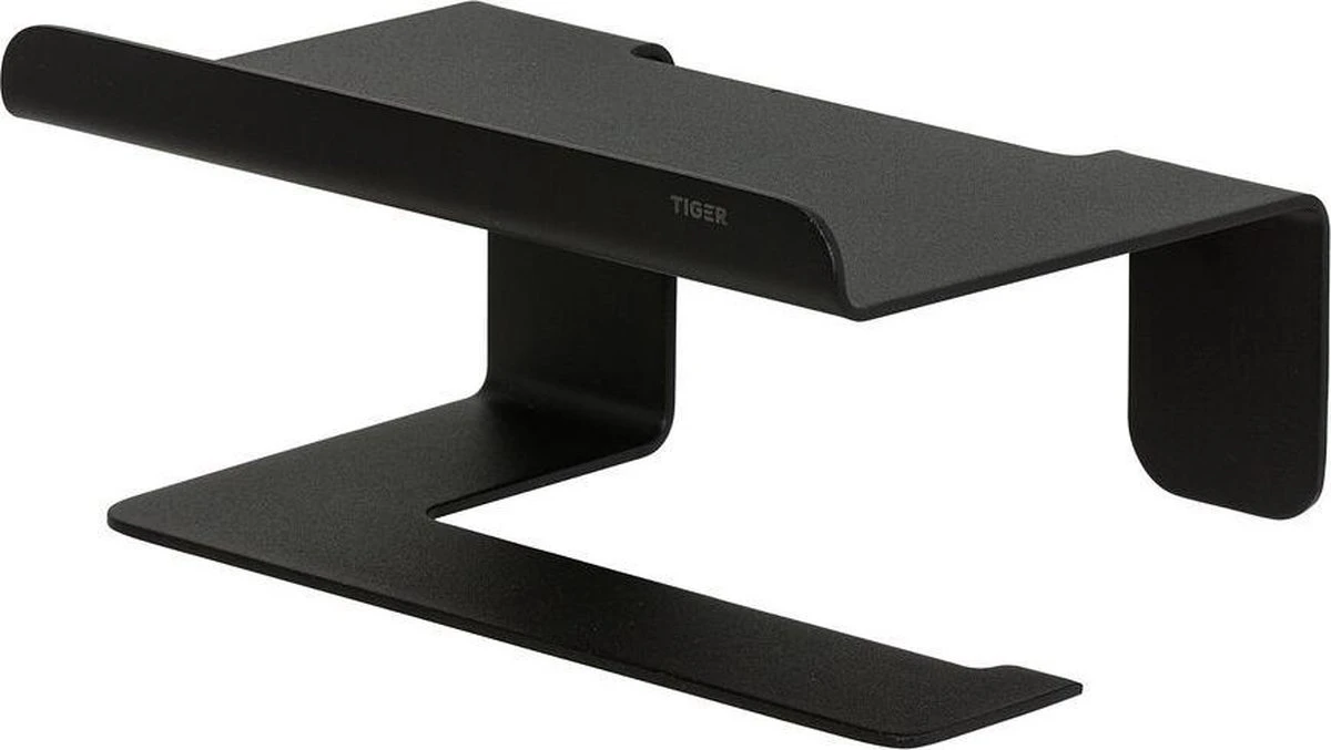 Tiger Colar - Toiletrolhouder Met Planchet - Zwart - Afbeelding 10