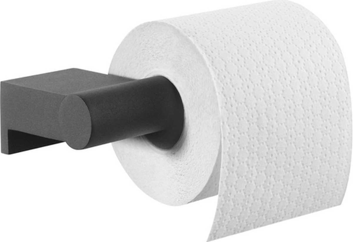 Tiger Bold - Toiletrolhouder Zonder Klep - Zwart - Afbeelding 8