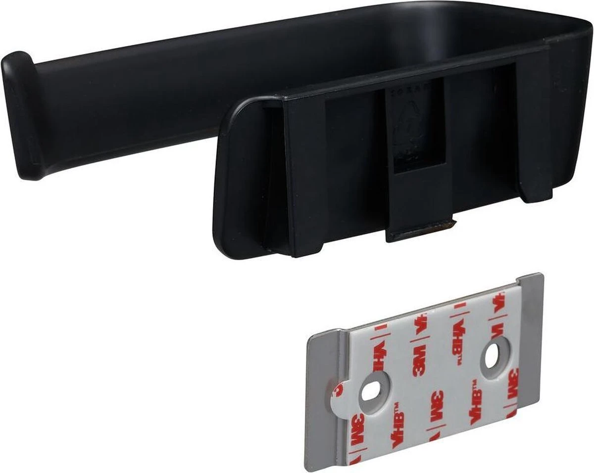 Tiger Tess - Toiletrolhouder Zonder Klep - Zwart - Afbeelding 11