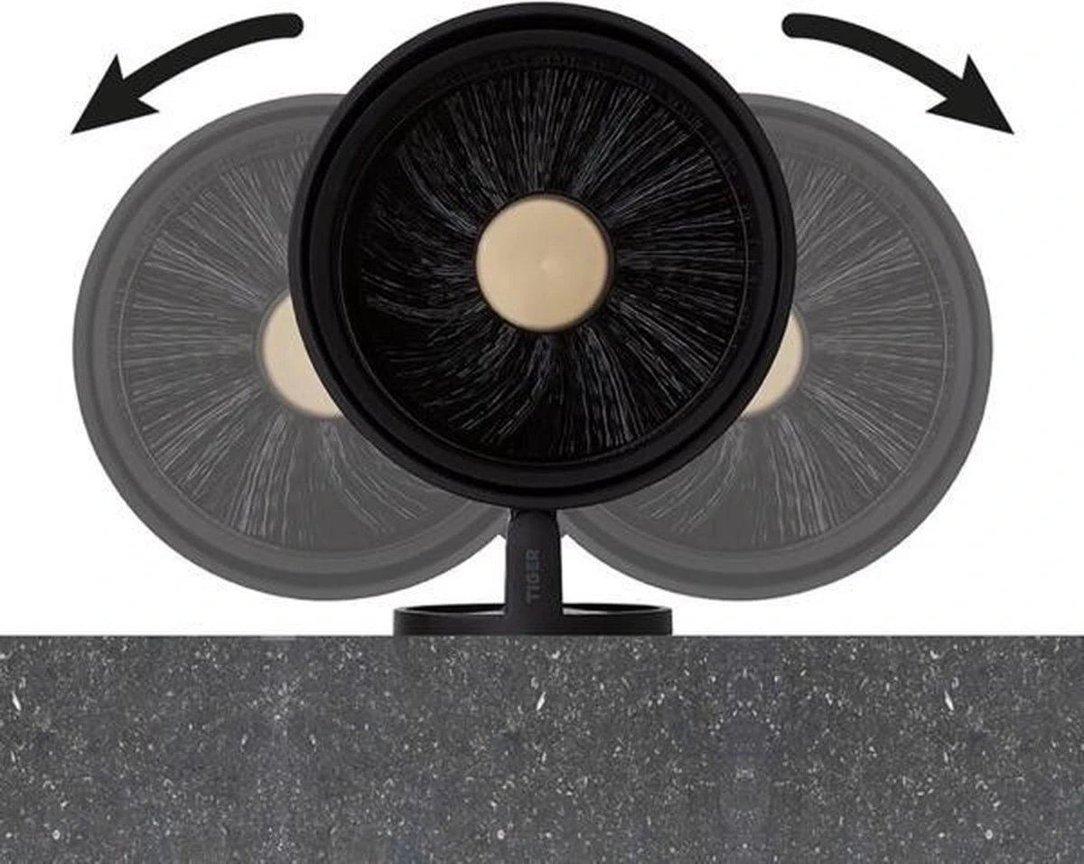 Tiger Tune - Toiletborstel Met Houder - Messing Geborsteld / Zwart - Afbeelding 14