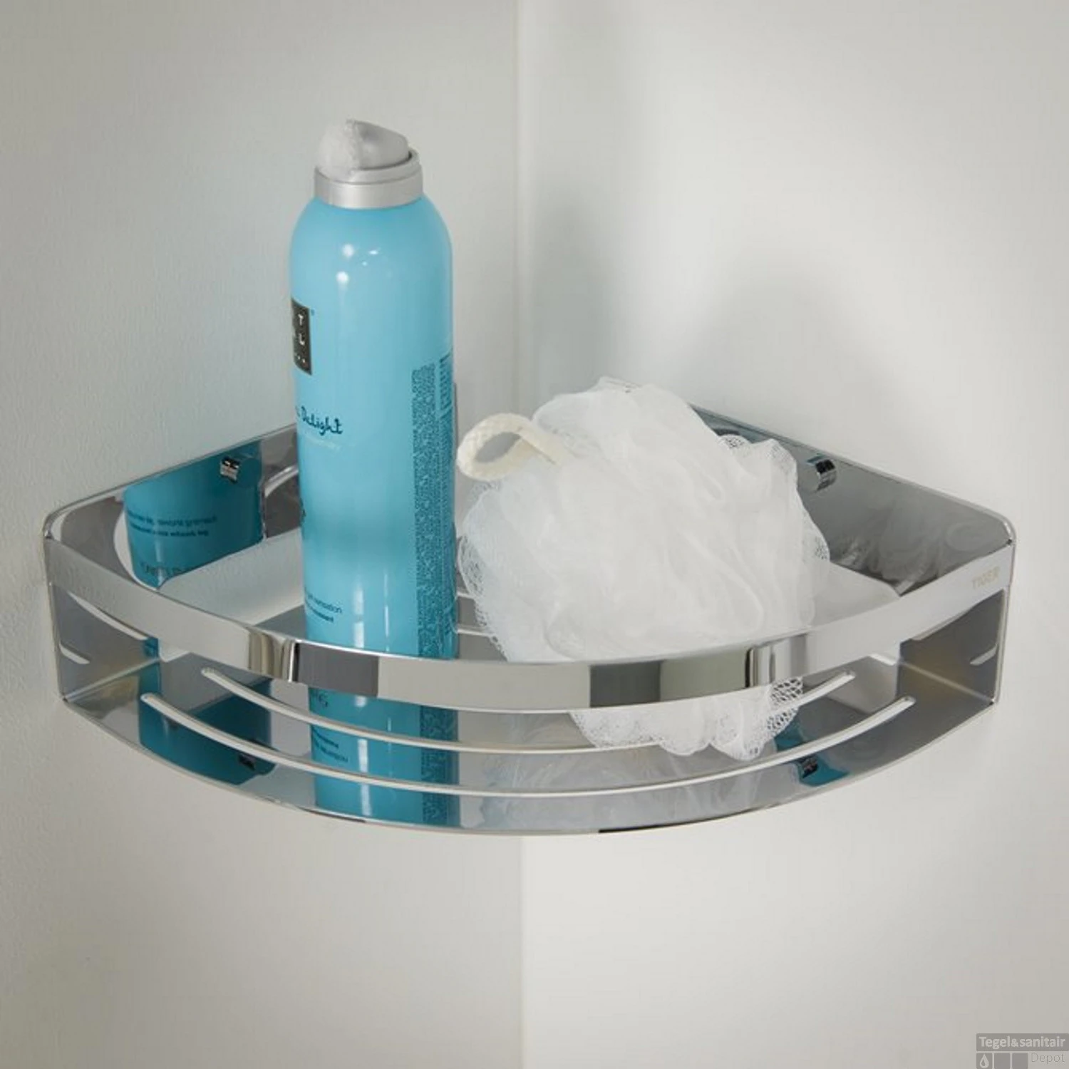 Hoekkorf Tiger Caddy Groot Chroom - Afbeelding 3