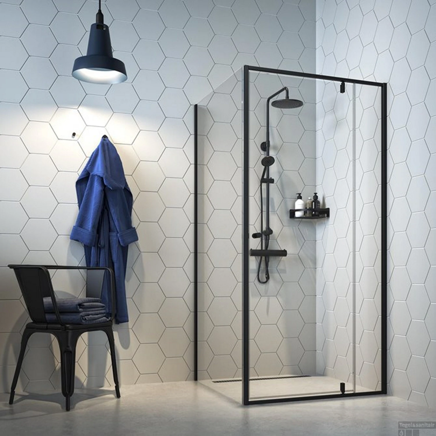 Hoekkorf Tiger Caddy Groot Zwart - Afbeelding 6