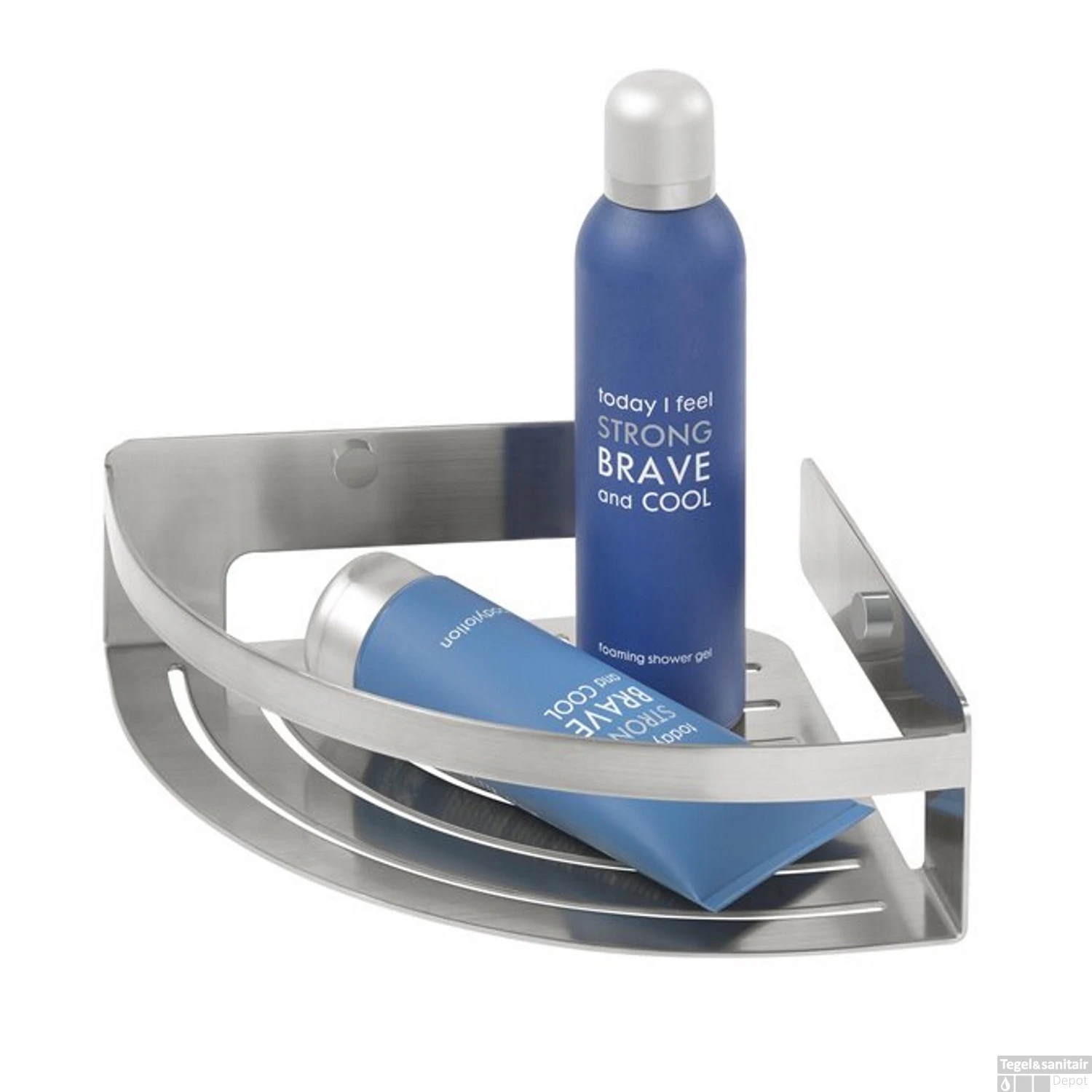 Hoekkorf Tiger Caddy Groot RVS Geborsteld - Afbeelding 2