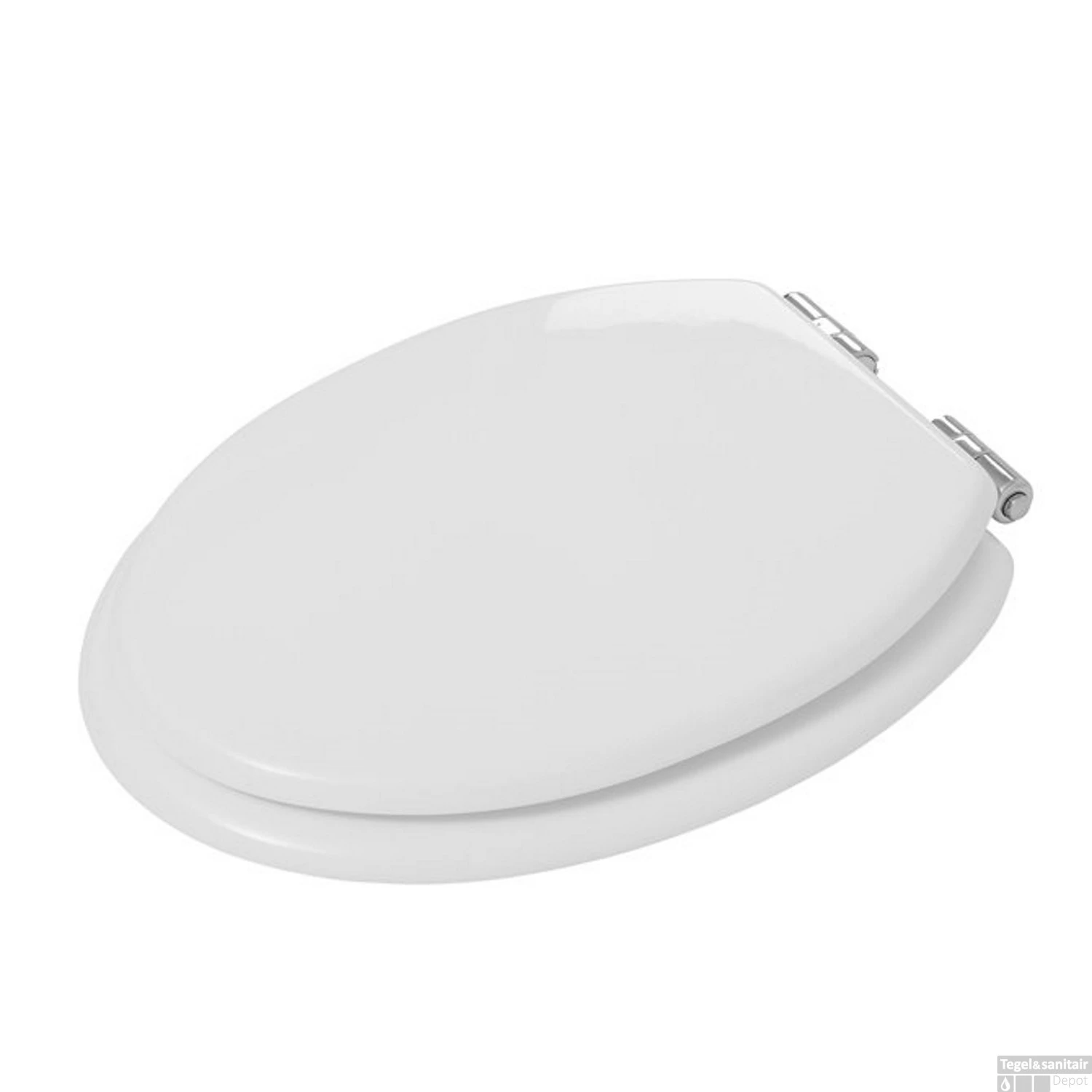 Toiletzitting Tiger Mississippi Softclose Hout Wit - Afbeelding 3