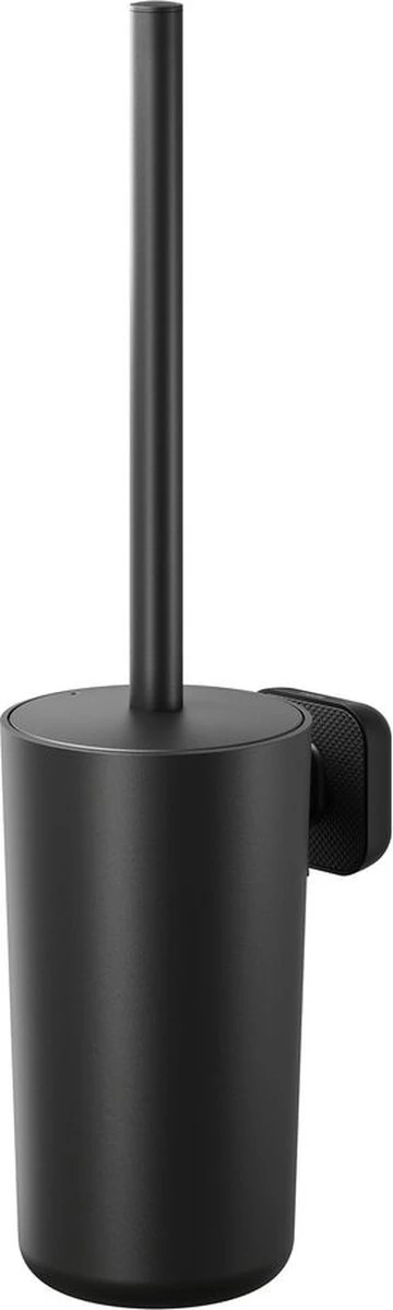 Tiger Carv - Toiletborstel Met Houder - Zwart