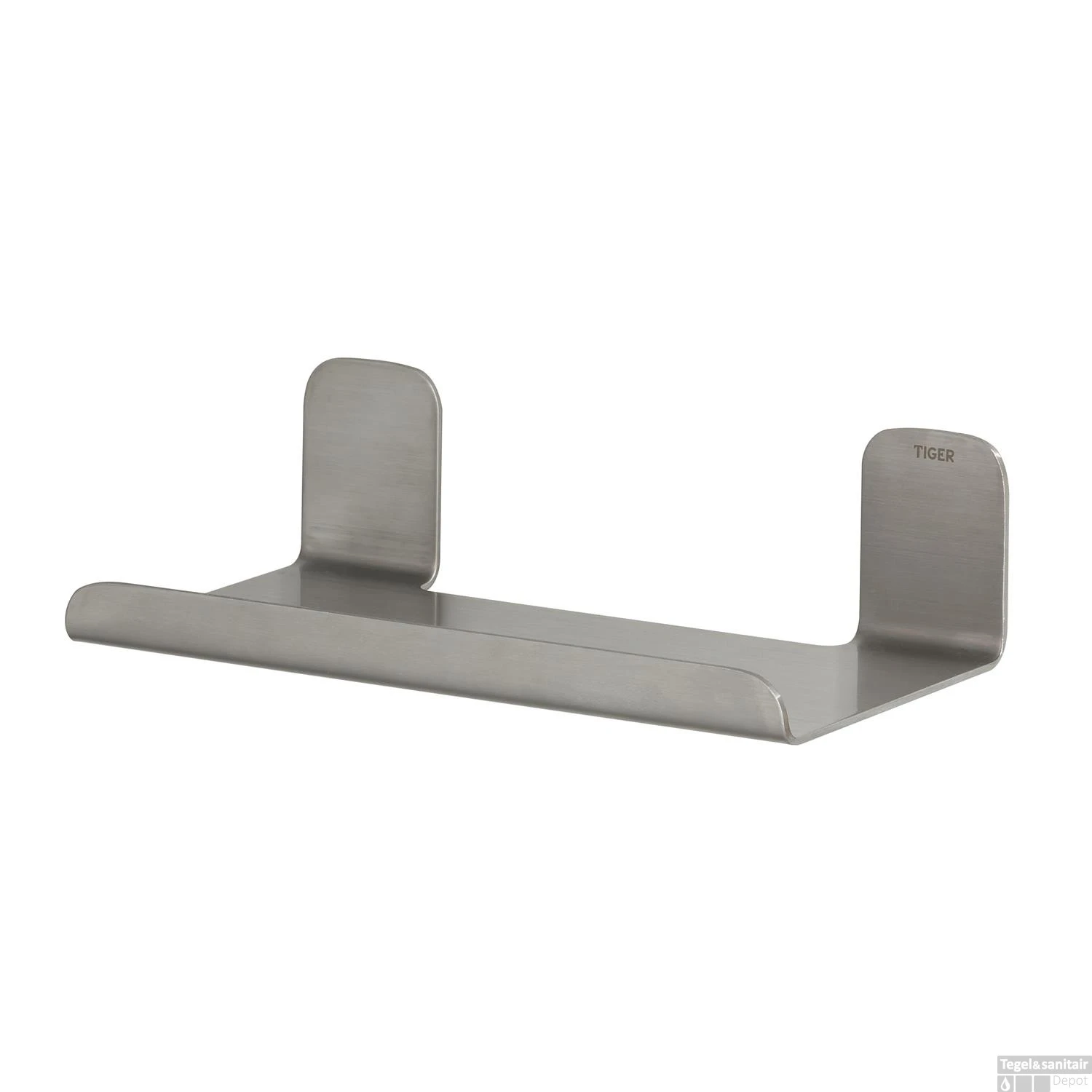 Planchet Tiger Colar 18 Cm Geborsteld RVS