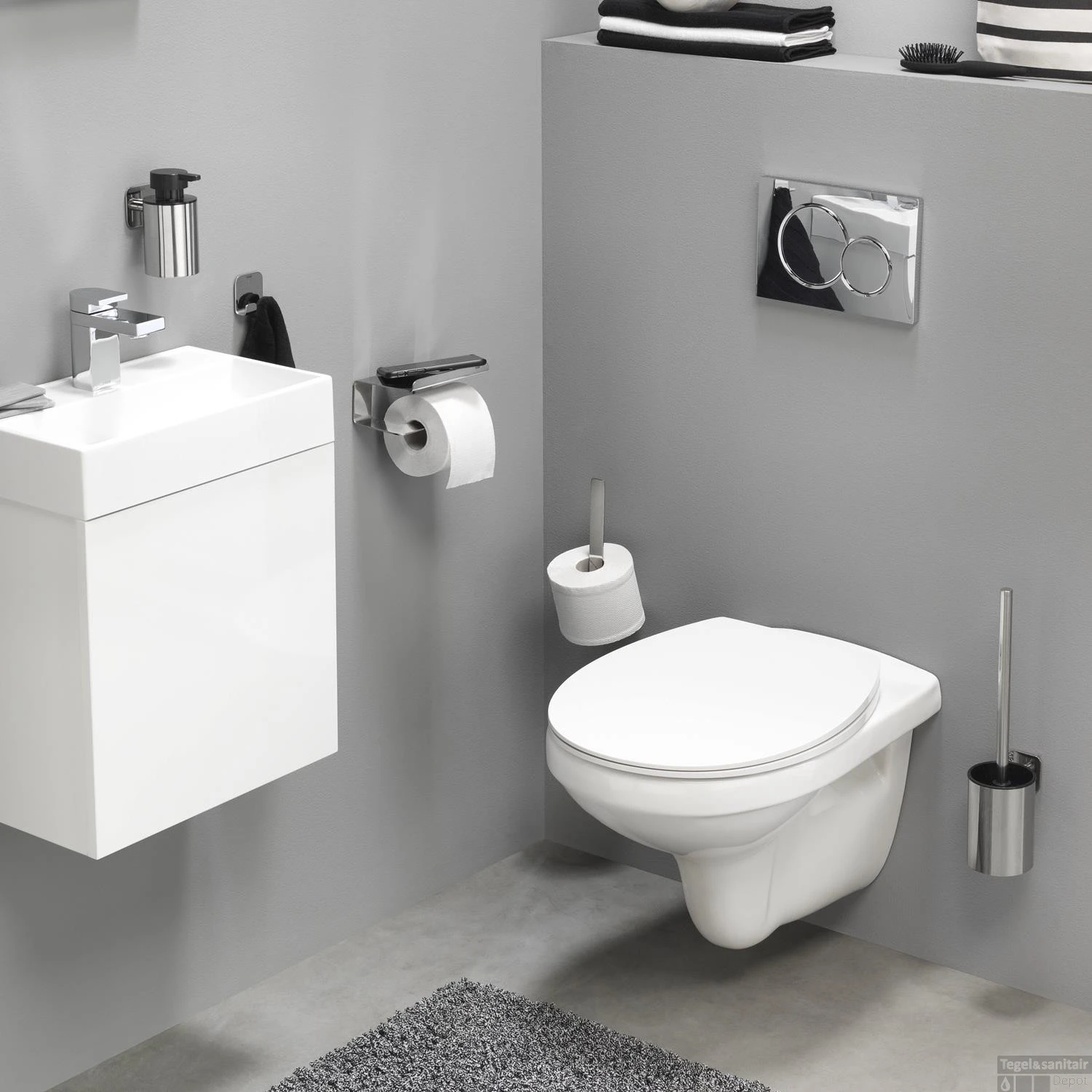 Zeepdispencer Tiger Colar Gepolijst RVS - Afbeelding 5