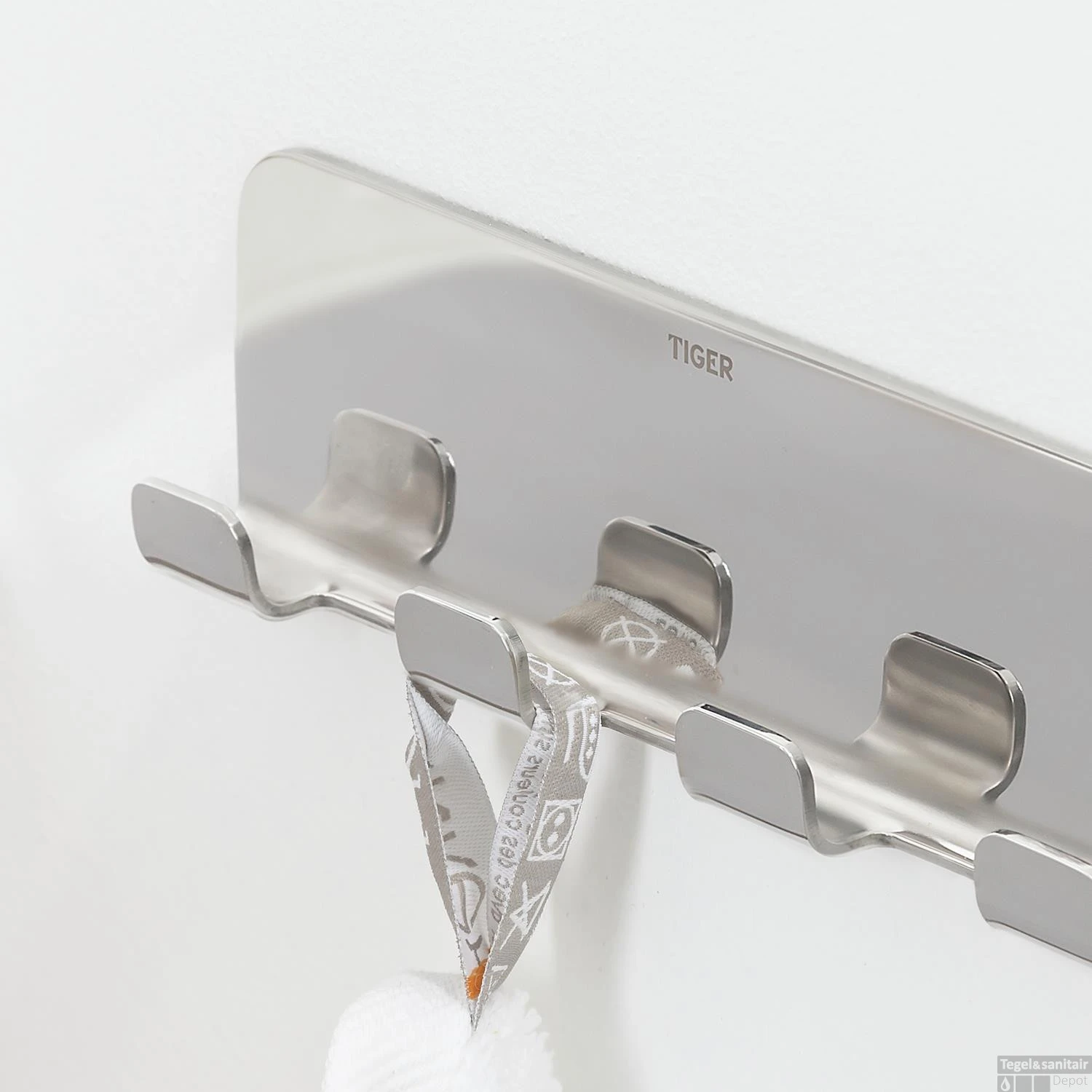 MultiHaak Tiger Colar Gepolijst RVS - Afbeelding 3