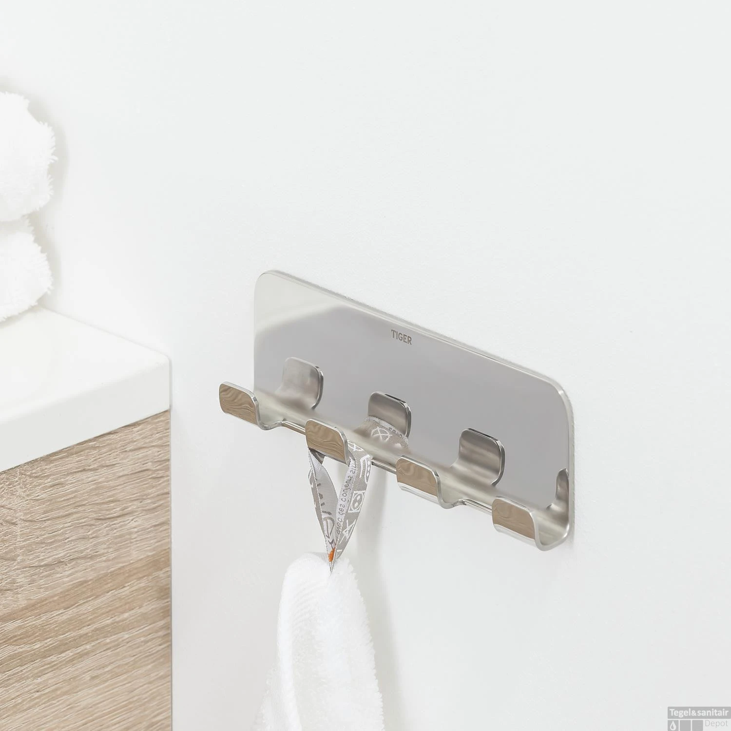 MultiHaak Tiger Colar Gepolijst RVS - Afbeelding 4