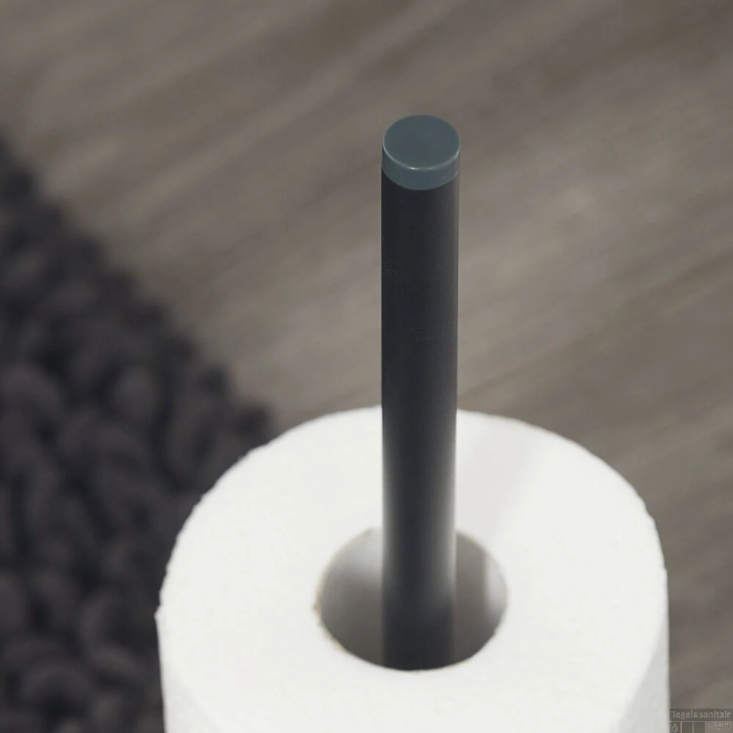 Vrijstaande Reserverolhouder Tiger Urban Mat Zwart - Afbeelding 2