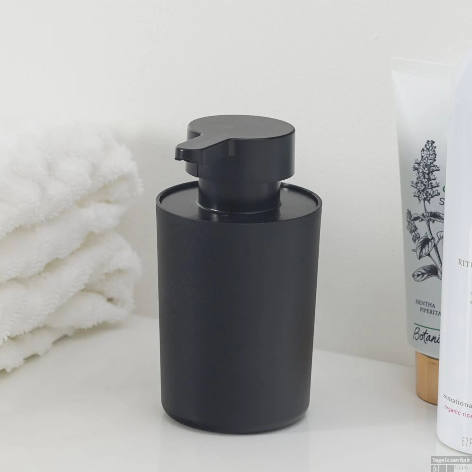 Vrijstaande Zeepdispencer Tiger Urban Mat Zwart