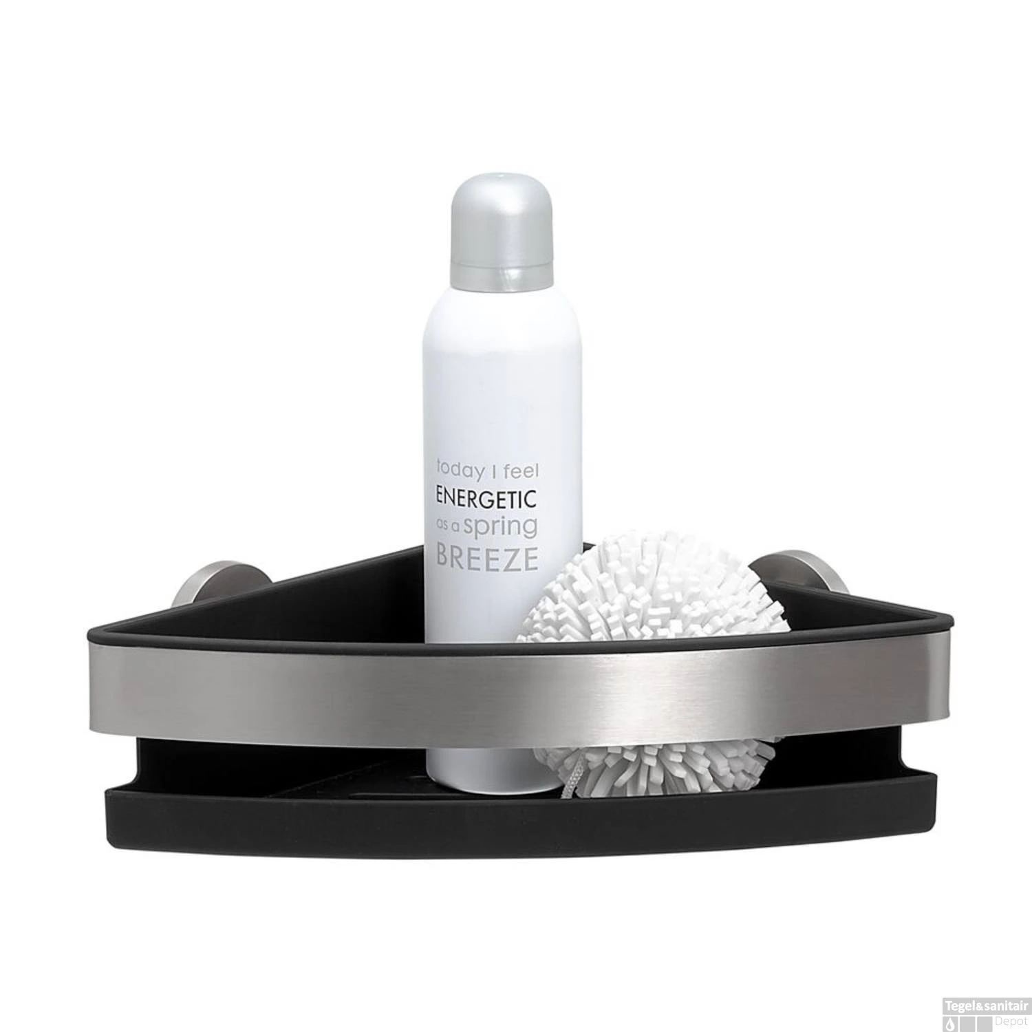 Tiger Noon Douchemand Hoek RVS Geborsteld