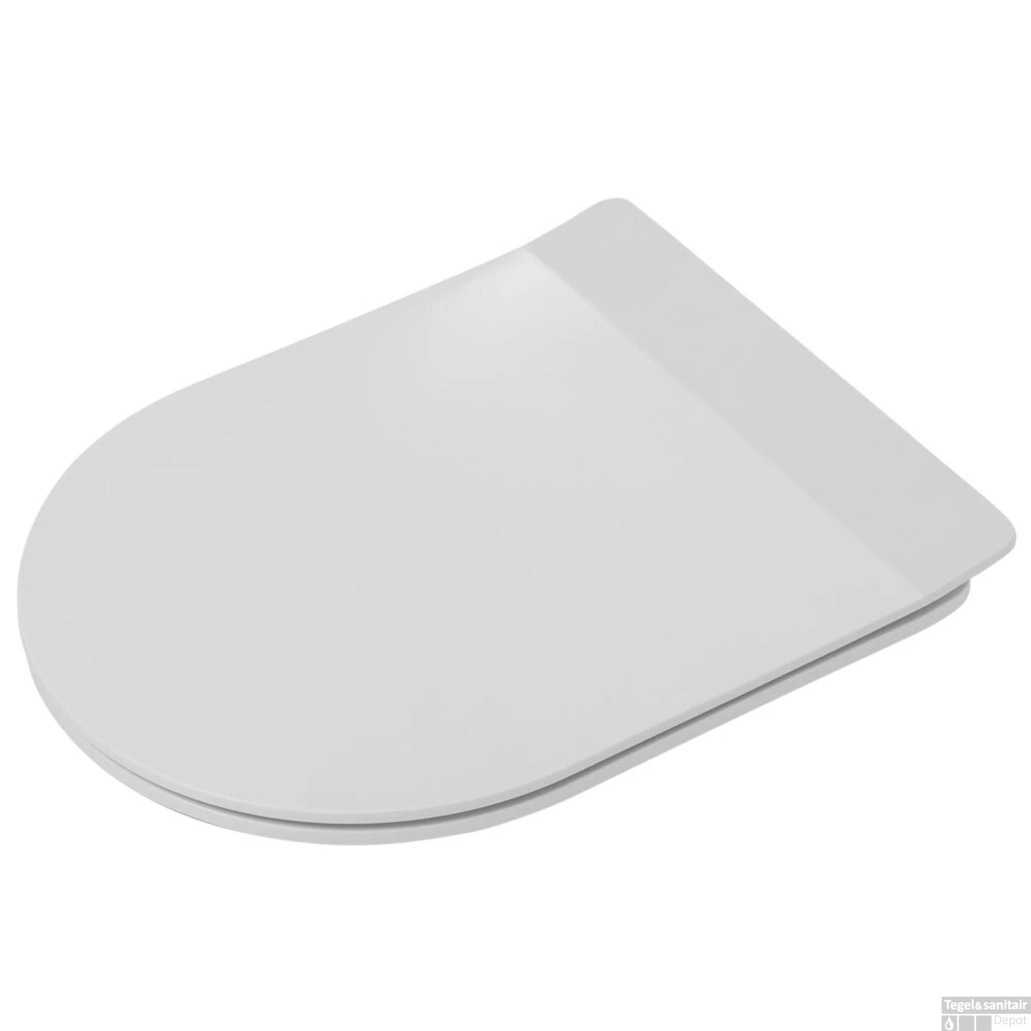 Toiletzitting Tiger Carter Softclose Quickrelease Duroplast Wit - Afbeelding 2