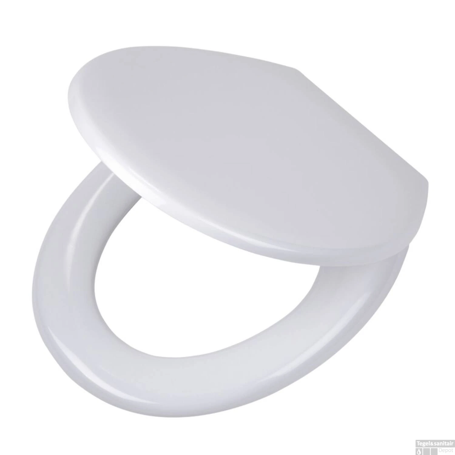 Toiletzitting Tiger Pasadena Thermoplast Softclose Quickrelease Wit