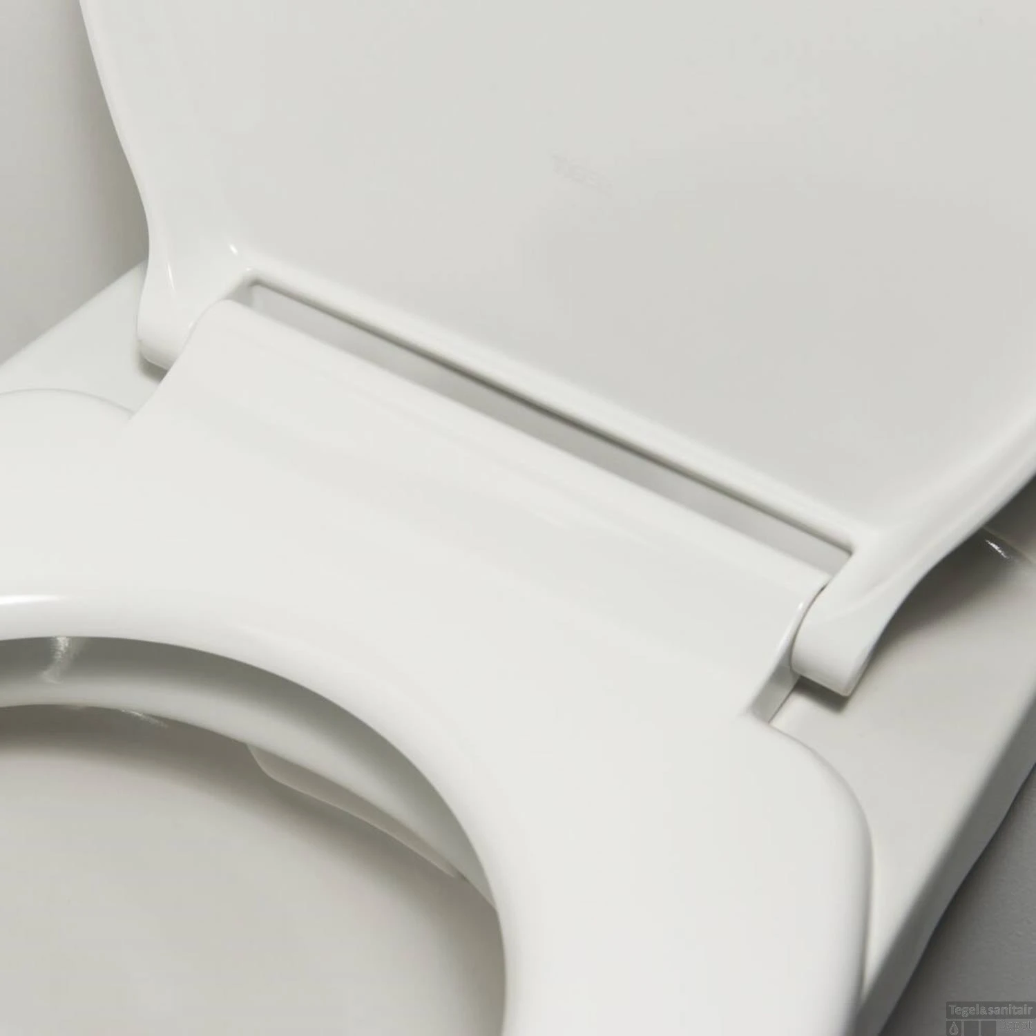 Toiletzitting Tiger Burton Softclose Duroplast Wit - Afbeelding 4
