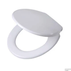 Toiletzitting Tiger Boston Softclose Duroplast RVS Wit