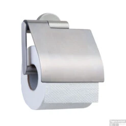 Toiletrolhouder Tiger Boston Met Klep RVS Geborsteld