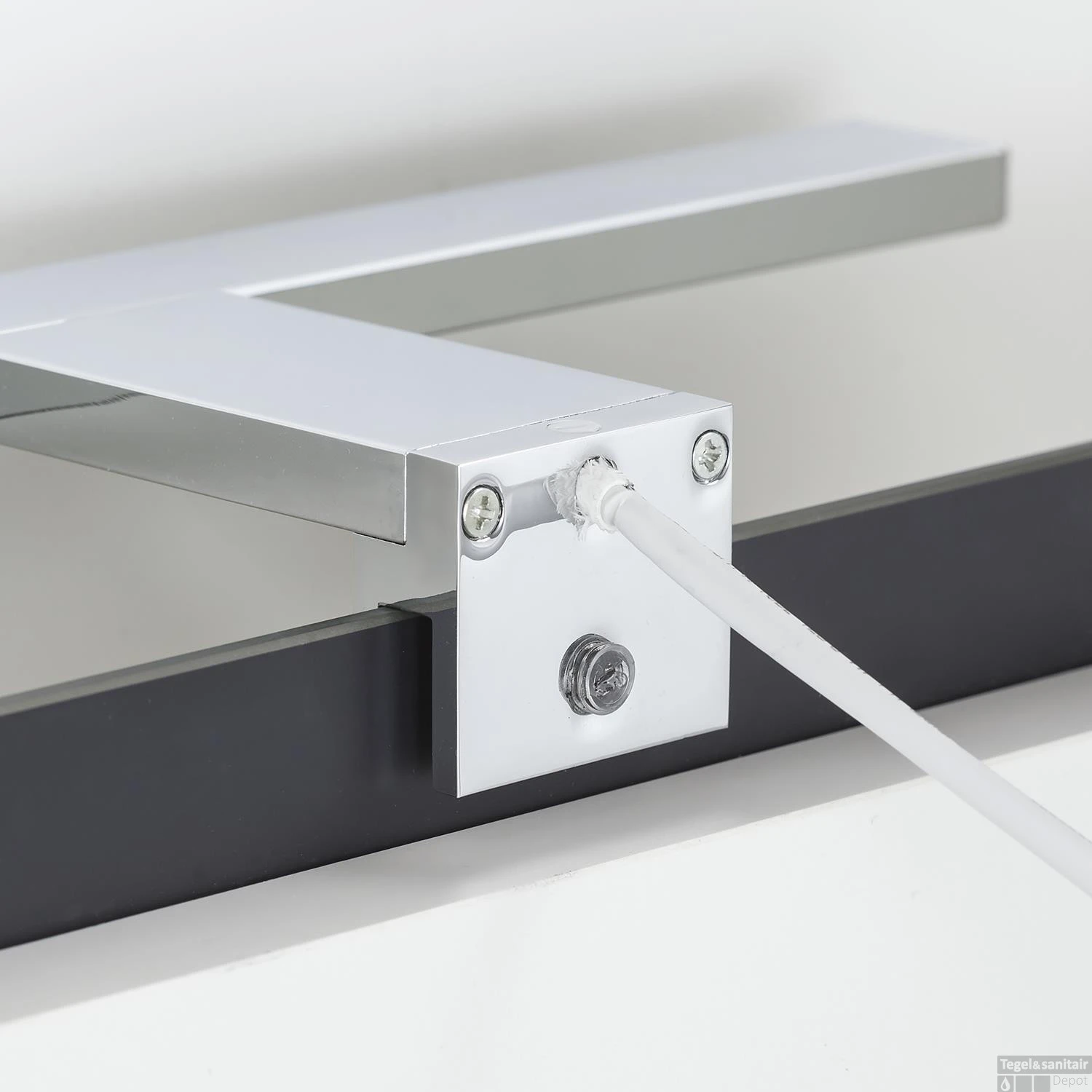 LED Spiegel Verlichting Tiger Aurel 4000K 40 Cm Chroom - Afbeelding 2