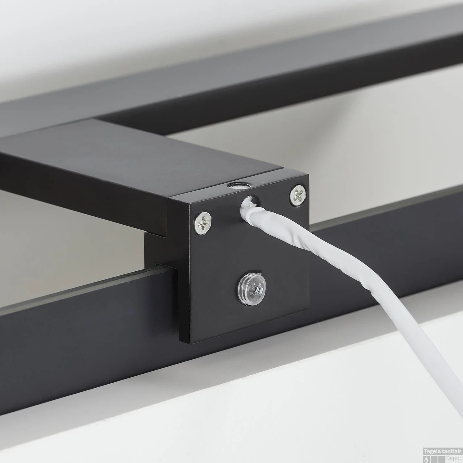 Spiegel Verlichting Tiger Yaro LED 4000K 17 Cm Mat Zwart - Afbeelding 3