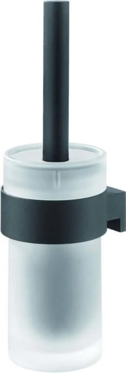 Tiger Bold - Toiletborstel Met Houder - Zwart