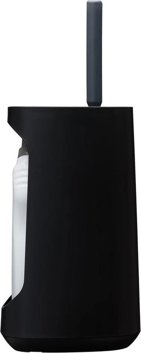 Tiger Tess - Toiletborstelhouder Met Opbergfunctie Vrijstaand En Swoop® Borstel Flexibel - Zwart / Antraciet - Afbeelding 13