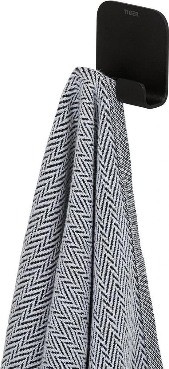 Tiger Colar - Handdoekhaak - Zwart