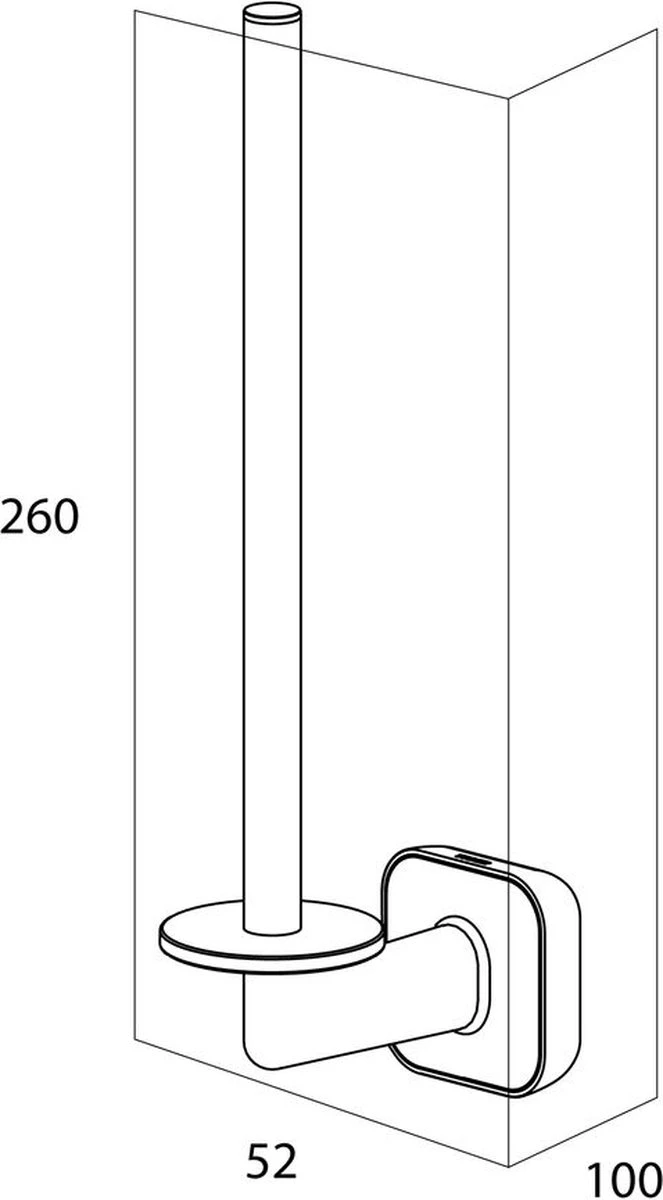 Tiger Carv - Reserverolhouder - Zwart - Afbeelding 5