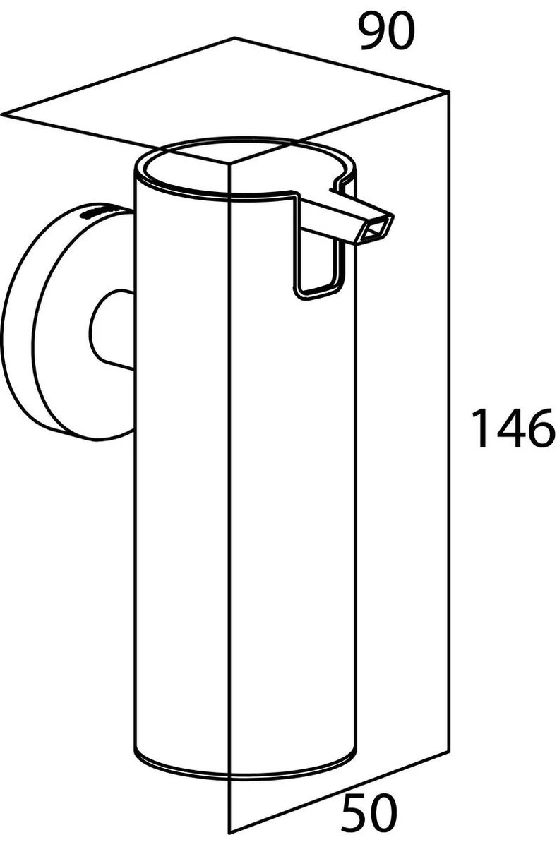 Tiger Boston - Zeepdispenser 125 Ml - RVS Geborsteld - Afbeelding 4