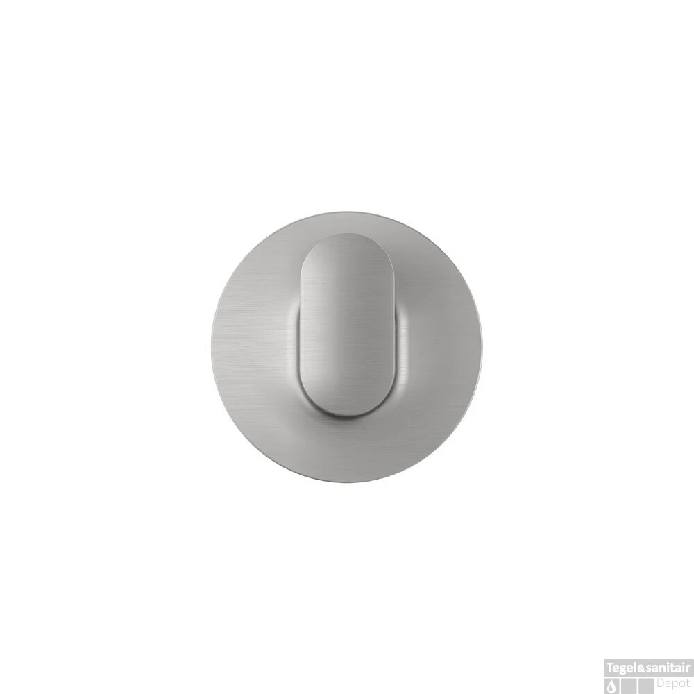 Handdoekhaak Medium Tiger Cooper Met Zelfklevende Wandsteun RVS Geborsteld - Afbeelding 4