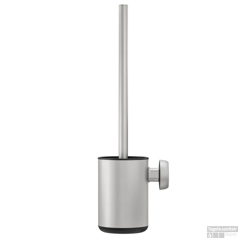 Toiletborstel Met Houder Tiger Cooper RVS Geborsteld / Zwart - Afbeelding 2