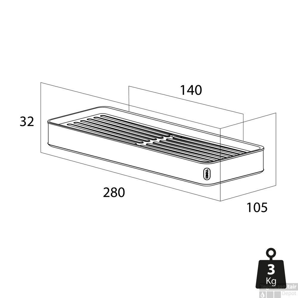 Planchet Tiger Cooper 28 Cm Zwart / RVS Geborsteld - Afbeelding 5