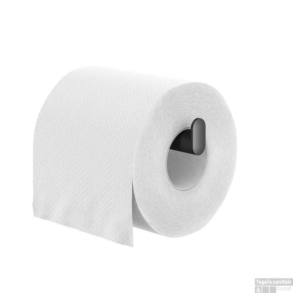 Toiletrolhouder Tiger Carv Zonder Klep Met L-vorm Zwart - Afbeelding 2