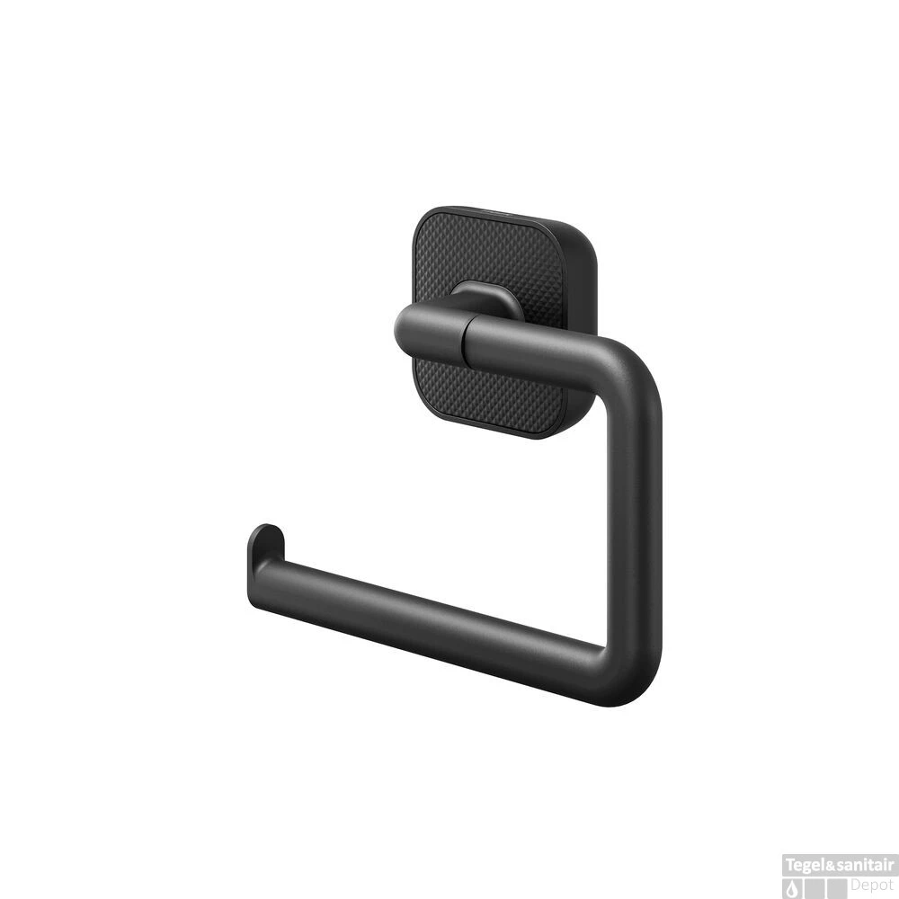 Toiletrolhouder Tiger Carv Zonder Klep Zwart - Afbeelding 2