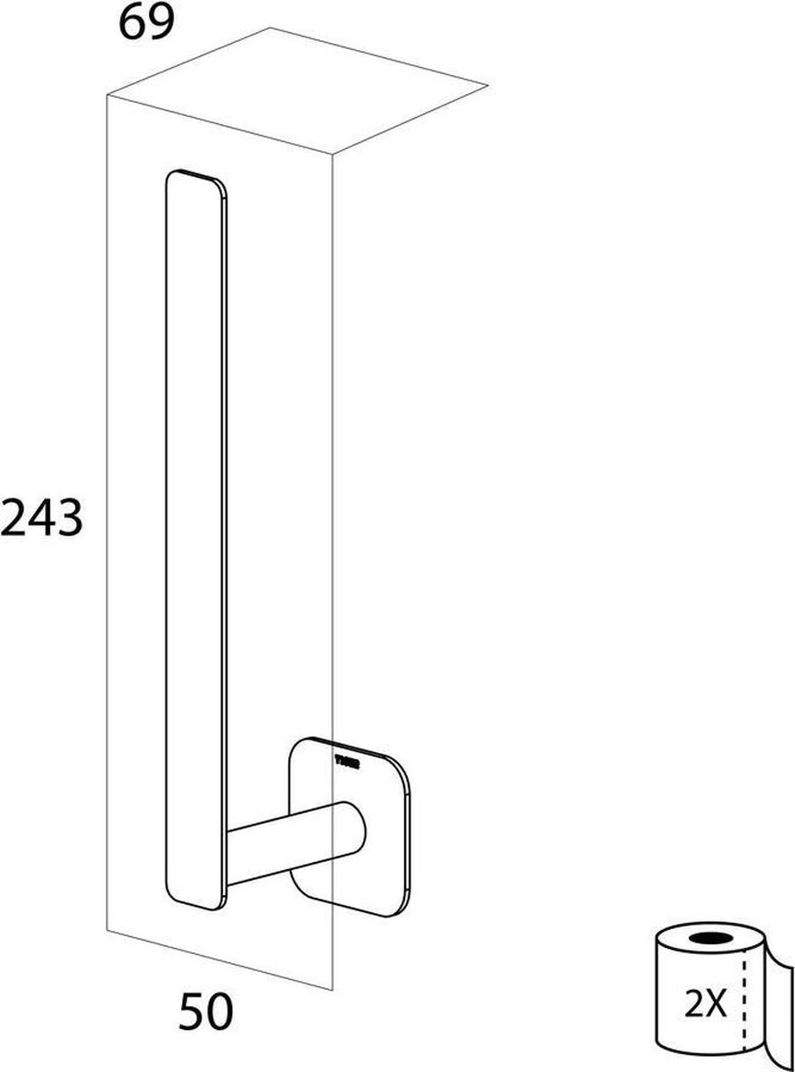 Tiger Colar - Reserverolhouder - Zwart - Afbeelding 9