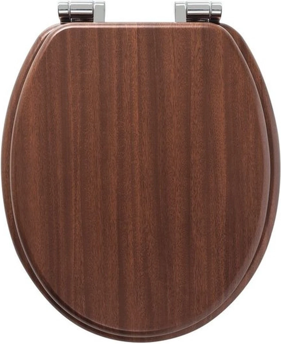 Tiger Douglas - Toiletbril - MDF - Walnoot - Afbeelding 15