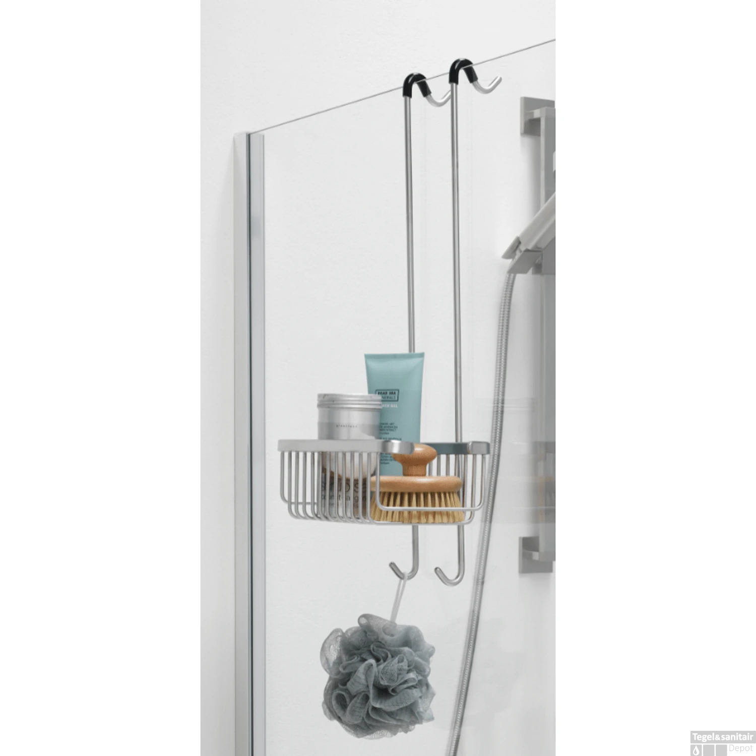 Douchekorf Tiger Exquisit RVS Geborsteld - Afbeelding 5