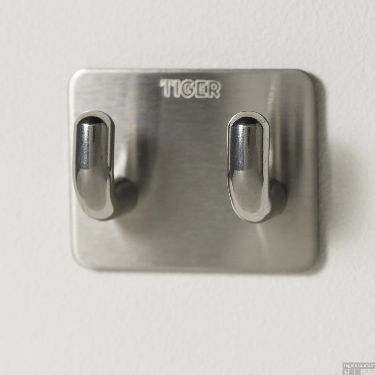 Dubbele Haak Tiger Pinky Metaal RVS - Afbeelding 4